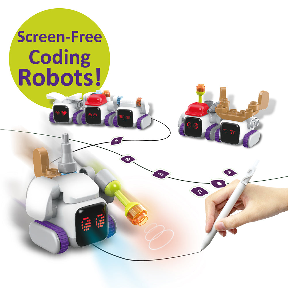 Botzees Mini Coding Robots 禁果游戏 Pack